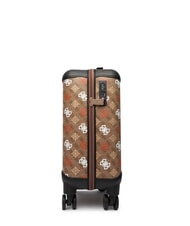 GUESS ELIETTE  Hand luggage trolley milk logo/ginger - Hand luggage - 3