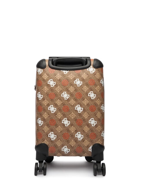 ELIETTE  Hand luggage trolley milk logo/ginger - Hand luggage