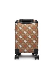 GUESS ELIETTE  Hand luggage trolley milk logo/ginger - Hand luggage - 4