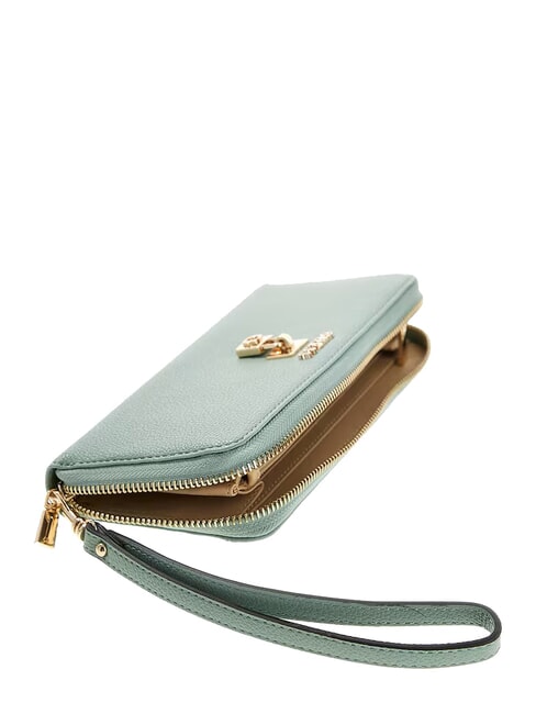 YESBA Large wallet with charm light sage - Women&rsquo;s Wallets