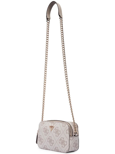 NOELLE 2 Mini Shoulder Camera Bag dark taupe logo - Women&rsquo;s Bags