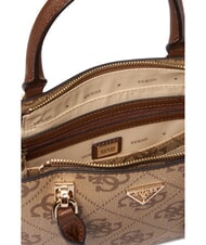 GUESS NOELLE 2 Handbag, with shoulder strap latte logo / brown - Women&rsquo;s Bags - 4