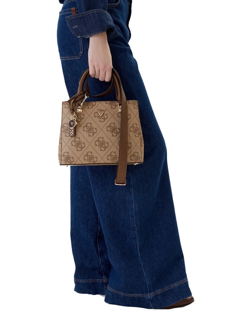 NOELLE 2 Handbag, with shoulder strap latte logo / brown - Women&rsquo;s Bags