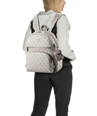 GUESS POWER PLAY 2 Backpack dark taupe logo - Women&rsquo;s Bags - 4