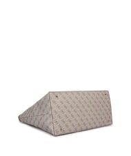 GUESS ECO VICTTORIA Shoulder bag dark taupe logo - Women&rsquo;s Bags - 4