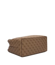 GUESS VICTTORIA 2 Shoulder shopper, with clutch latte logo / brown - Women&rsquo;s Bags - 4