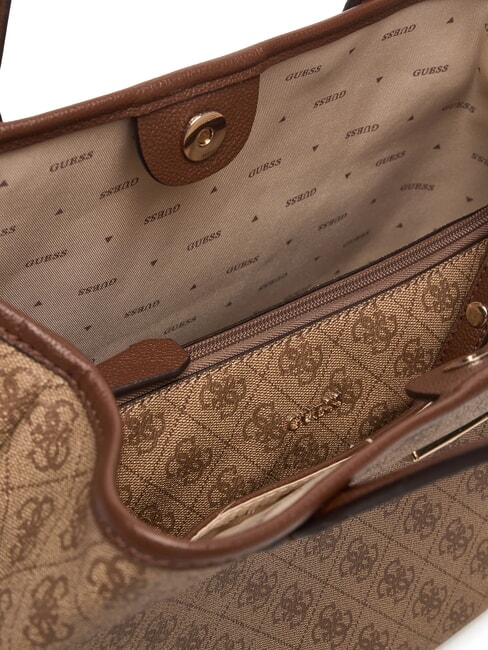 VICTTORIA 2 Shoulder shopper, with clutch latte logo / brown - Women&rsquo;s Bags