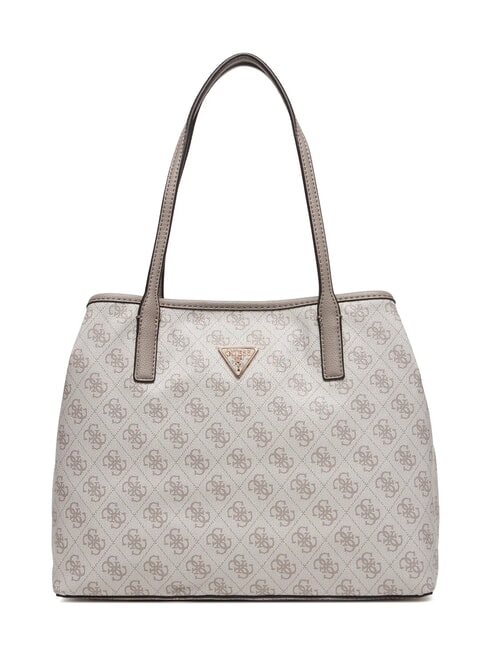 VICTTORIA 2 Shoulder shopper, with clutch dark taupe logo - Women&rsquo;s Bags