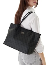 GUESS VICTTORIA 2 Shoulder shopper, with clutch vikky large roo coalog tote bag - Women&rsquo;s Bags - 7