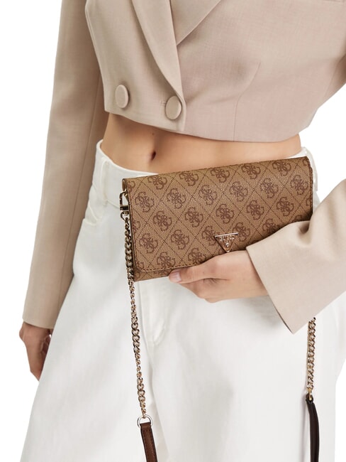 NOELLE 2 Mini shoulder bag latte logo / brown - Women&rsquo;s Bags