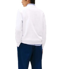 TOMMY HILFIGER TH Crewneck cotton sweatshirt with emblem white - Sweatshirts - 2