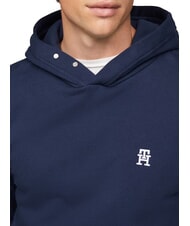TOMMY HILFIGER TH Cotton hoodie night sky - Sweatshirts - 3
