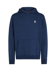 TOMMY HILFIGER TH Cotton hoodie night sky - Sweatshirts - 4