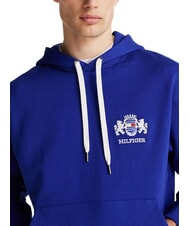 TOMMY HILFIGER TH Hoodie with crest wedge blue - Sweatshirts - 3