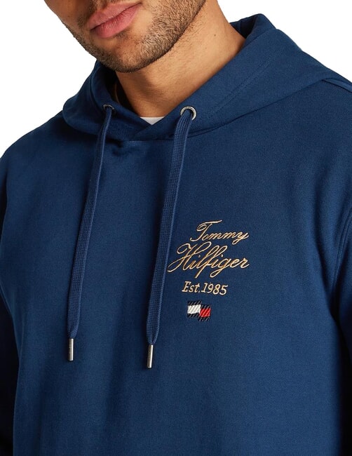TH Hoodie with logo embroidery night sky - Sweatshirts