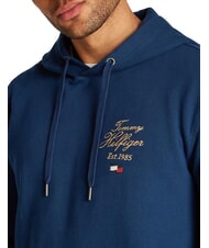 TOMMY HILFIGER TH Hoodie with logo embroidery night sky - Sweatshirts - 3