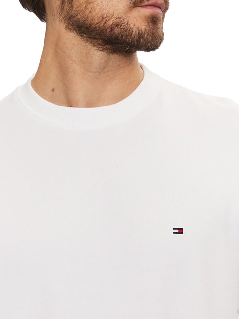 TH Crewneck cotton sweatshirt white - Sweatshirts