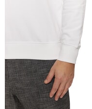 TOMMY HILFIGER TH Crewneck cotton sweatshirt white - Sweatshirts - 4