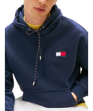 TOMMY HILFIGER TH SAILING Sweatshirt with pocket and hood Yale Navy - Sweatshirts - 3