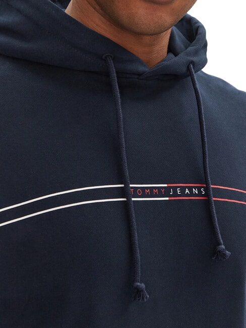 TH JEANS Sweatshirt with pocket and hood dark night navy - Sweatshirts
