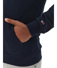 TOMMY HILFIGER TH JEANS Sweatshirt with pocket and hood dark night navy - Sweatshirts - 4