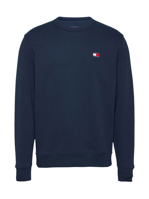 TH JEANS Cotton crewneck sweatshirt dark night navy - Sweatshirts