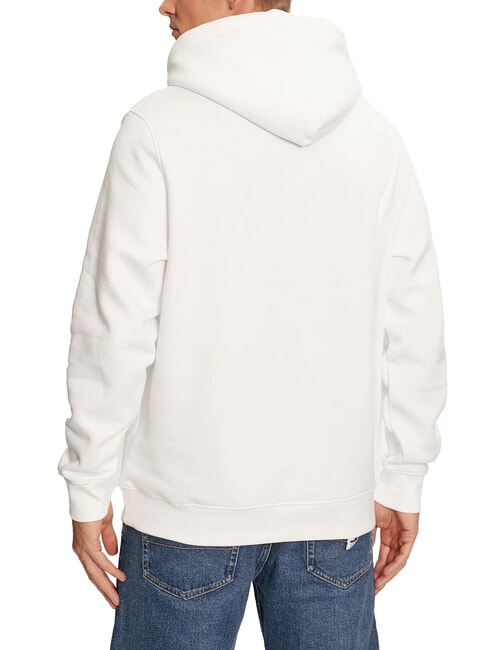 TH JEANS Sweatshirt with pocket and hood white - Sweatshirts