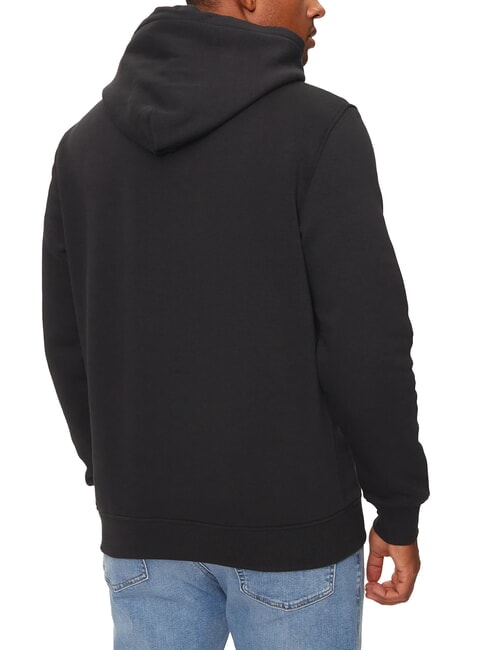 TH JEANS Sweatshirt with pocket and hood black - Sweatshirts