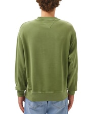 TOMMY HILFIGER TH JEANS Crewneck sweatshirt Aruba Green - Sweatshirts - 2