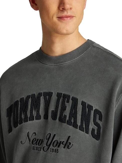 TH JEANS Sweatshirt with teddy logo black - Sweatshirts