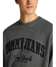 TOMMY HILFIGER TH JEANS Sweatshirt with teddy logo black - Sweatshirts - 3