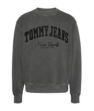 TOMMY HILFIGER TH JEANS Sweatshirt with teddy logo black - Sweatshirts - 4