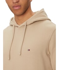 TOMMY HILFIGER TH Cotton hoodie sandalwood - Sweatshirts - 3