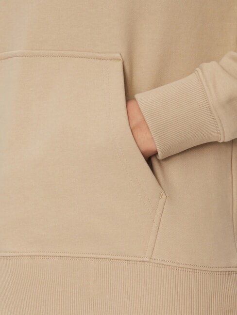 TH Cotton hoodie sandalwood - Sweatshirts