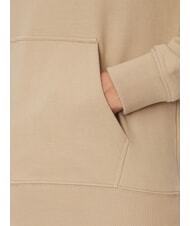 TOMMY HILFIGER TH Cotton hoodie sandalwood - Sweatshirts - 4