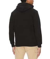 TOMMY HILFIGER TH JEANS Sweatshirt with pocket and hood black - Sweatshirts - 2