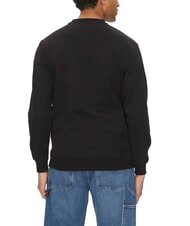 TOMMY HILFIGER TH JEANS Cotton crewneck sweatshirt black - Sweatshirts - 2