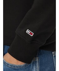 TOMMY HILFIGER TH JEANS Cotton crewneck sweatshirt black - Sweatshirts - 4