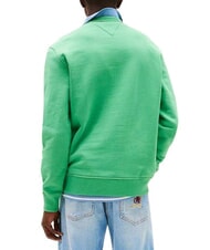 TOMMY HILFIGER TH JEANS Cotton crewneck sweatshirt coastal green - Sweatshirts - 2