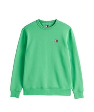 TOMMY HILFIGER TH JEANS Cotton crewneck sweatshirt coastal green - Sweatshirts - 3
