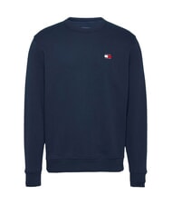 TOMMY HILFIGER TH JEANS Cotton crewneck sweatshirt dark night navy - Sweatshirts - 3