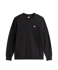 TOMMY HILFIGER TH JEANS Cotton crewneck sweatshirt black - Sweatshirts - 4