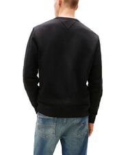 TOMMY HILFIGER TH JEANS Cotton crewneck sweatshirt black - Sweatshirts - 2