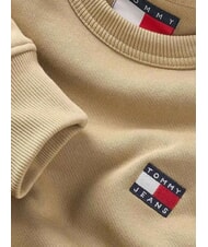 TOMMY HILFIGER TH JEANS Cotton crewneck sweatshirt relic tan - Sweatshirts - 3