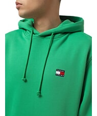 TOMMY HILFIGER TH JEANS Flag Patch Hoodie coastal green - Sweatshirts - 3