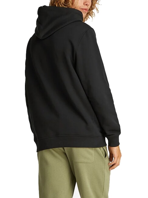 TH JEANS Flag Patch Hoodie black - Sweatshirts