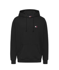 TOMMY HILFIGER TH JEANS Flag Patch Hoodie black - Sweatshirts - 4