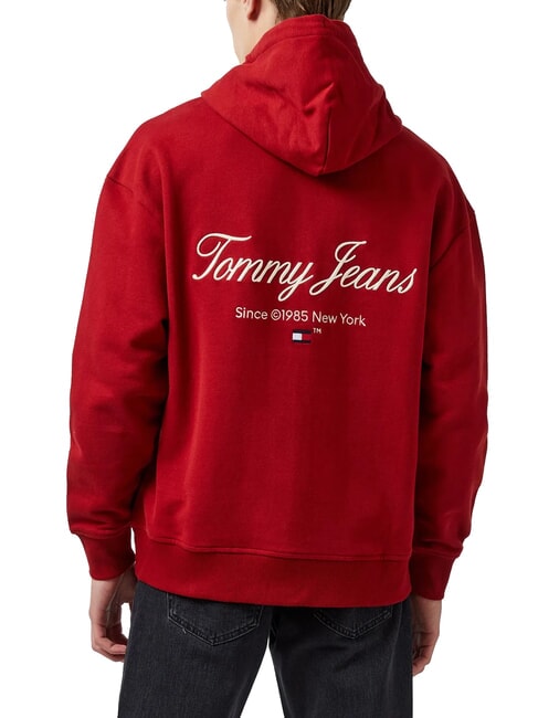 TH JEANS Full-zip hoodie magma red - Sweatshirts