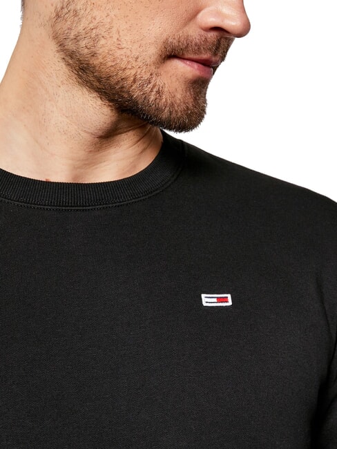 TH JEANS Regular fit crew neck sweatshirt black - Sweatshirts