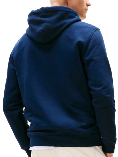 TH JEANS Flag Patch Hoodie dark night navy - Sweatshirts